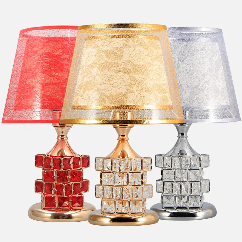 Modern Crystal Table Lamp