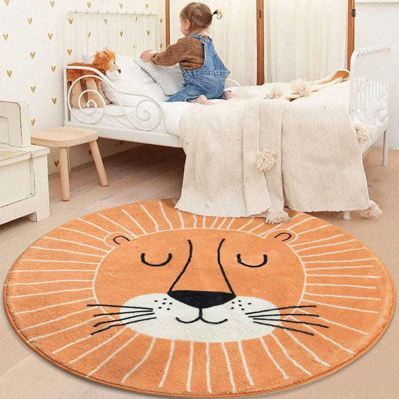 Cartoon Themed Round Rugs