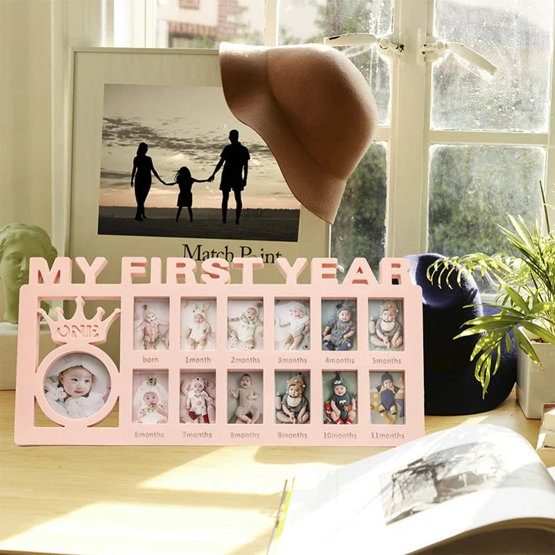 My First Year Baby Keepsake Frame