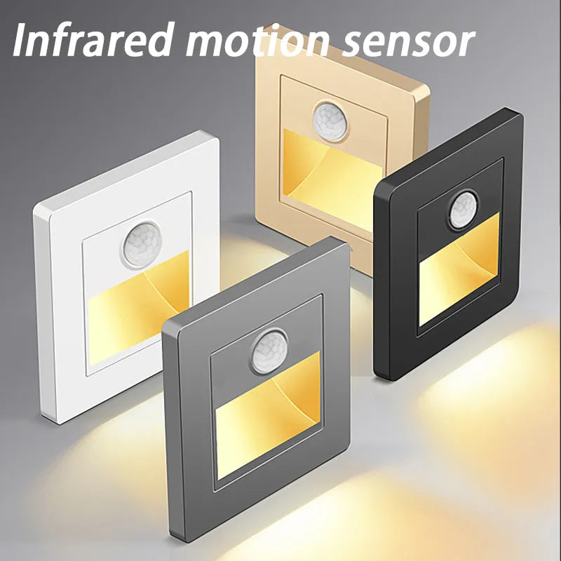 Infrared Motion Sensor Stair Lights