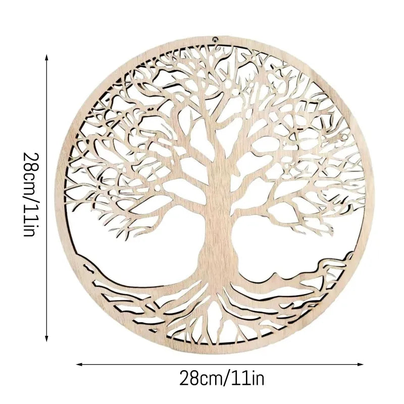 Tree of Life Wooden Wall Art Decor