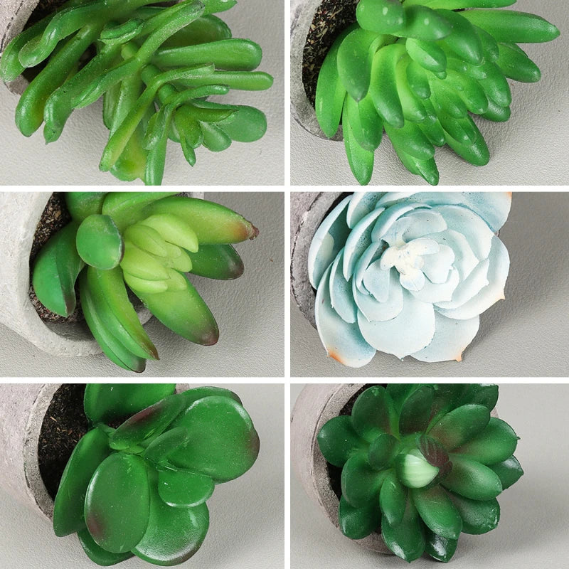 Mini Artificial Aloe Plants