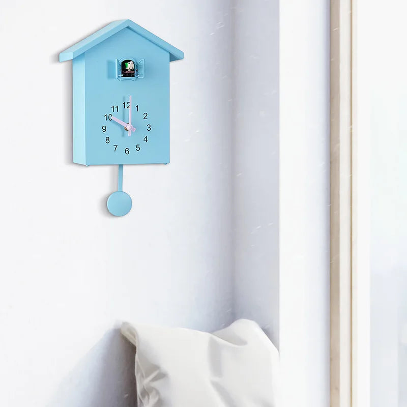 Modern Bird Cuckoo Design Wall Clock