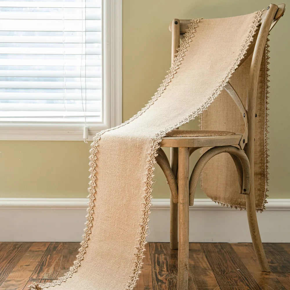 Boho Style Table Runners With Tassels