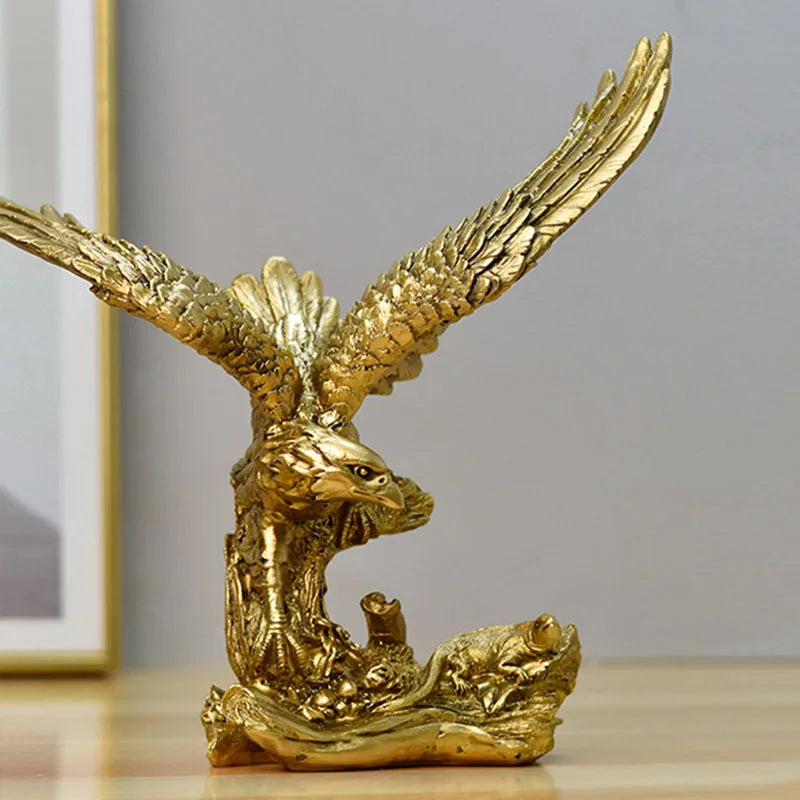 American Golden Eagle Statue