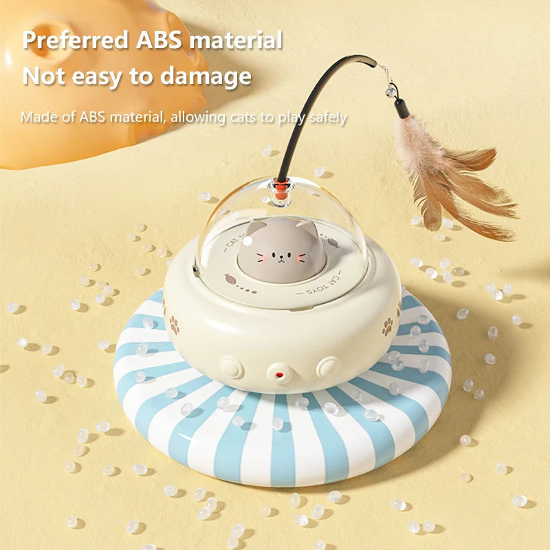 Smart Teaser UFO Cat Toy