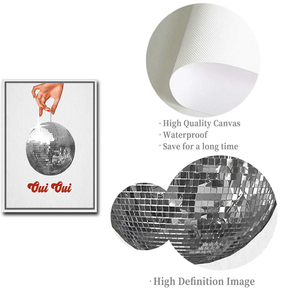 Retro Disco Ball Prints and Posters