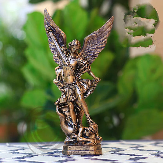 Archangel St. Michael Statue (Defeating Evil)
