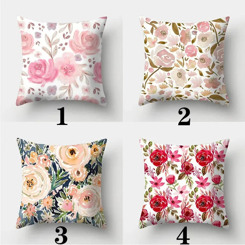 Fresh Style Floral Pillowcases