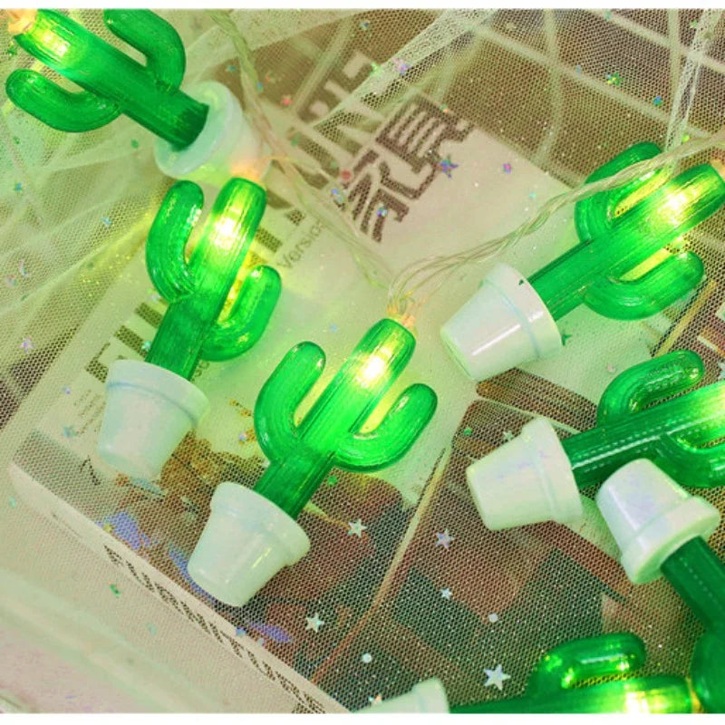 Cactus LED String Lights