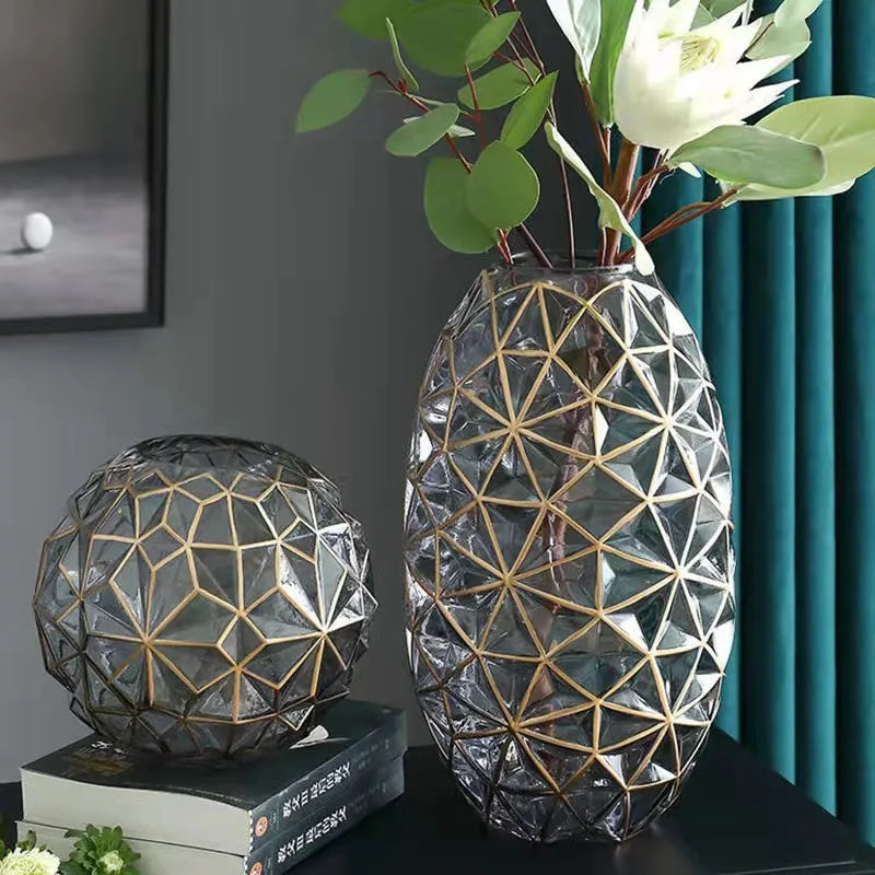 Luxury Nordic Glass Vase