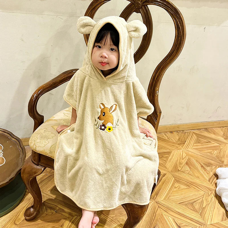 Cartoon Baby Bath Towel