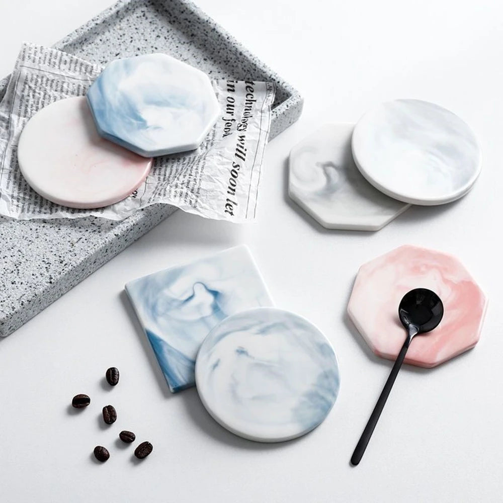 Marble Ceramic Coaster