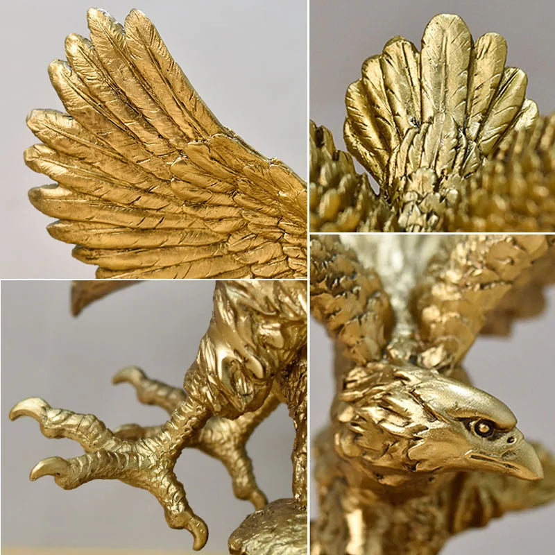 American Golden Eagle Statue