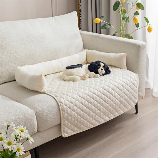 Velvet Pet Dog Bed Sofa Blanket