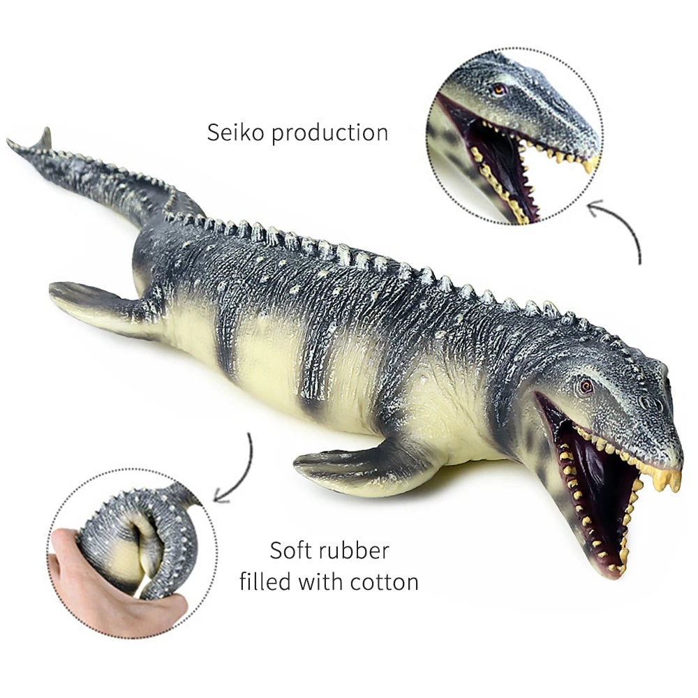 Hyper-Realistic Mosasaurus Toy