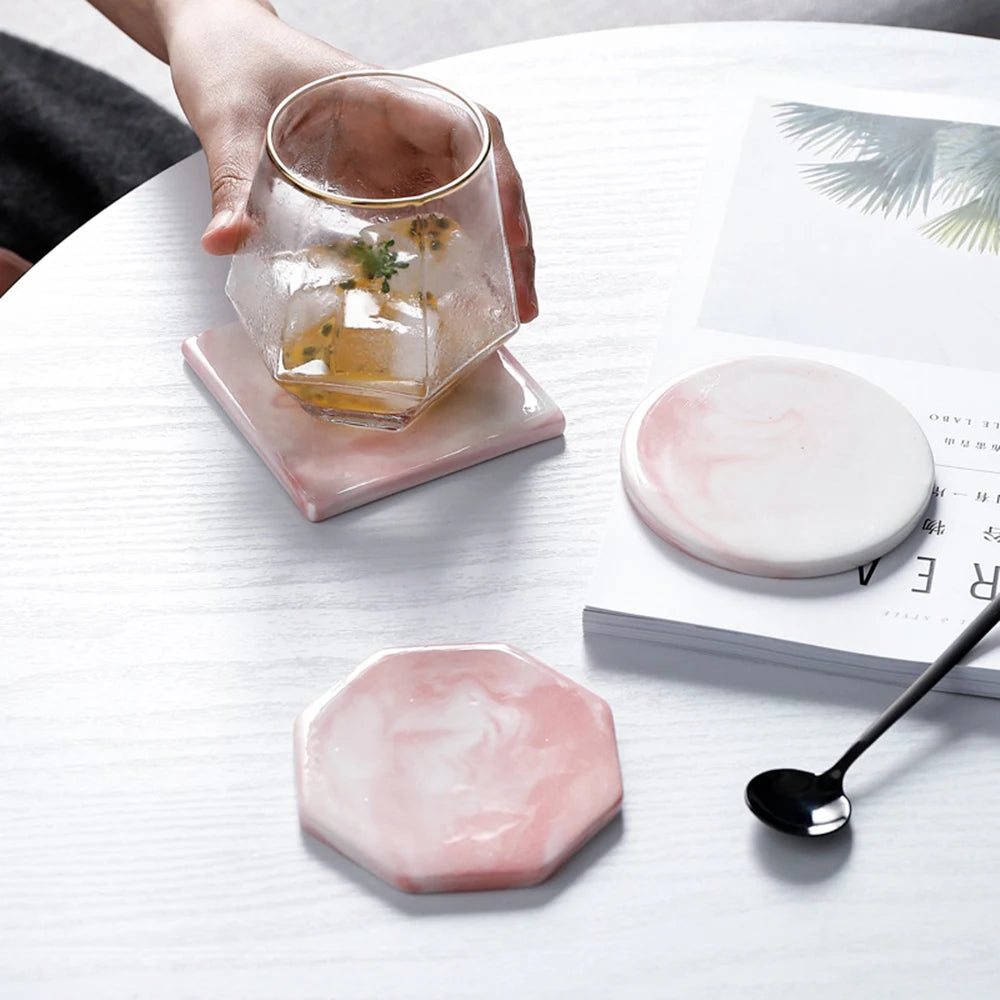 Marble Ceramic Coaster