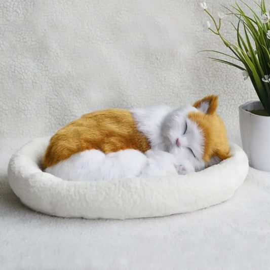 Adorable Sleeping Animals Plush Ornament