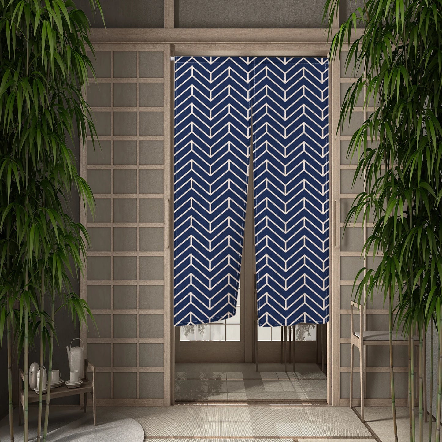 Ukiyo-e Japanese Door Curtains