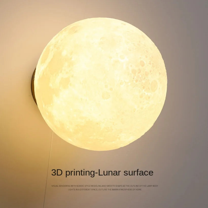 Moon Lamp for Children's Bedroom