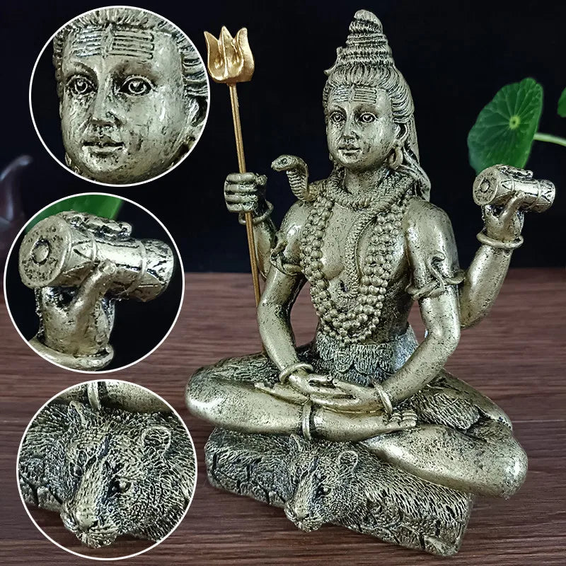 Powerful Shiva Figurine in Multiple Colors