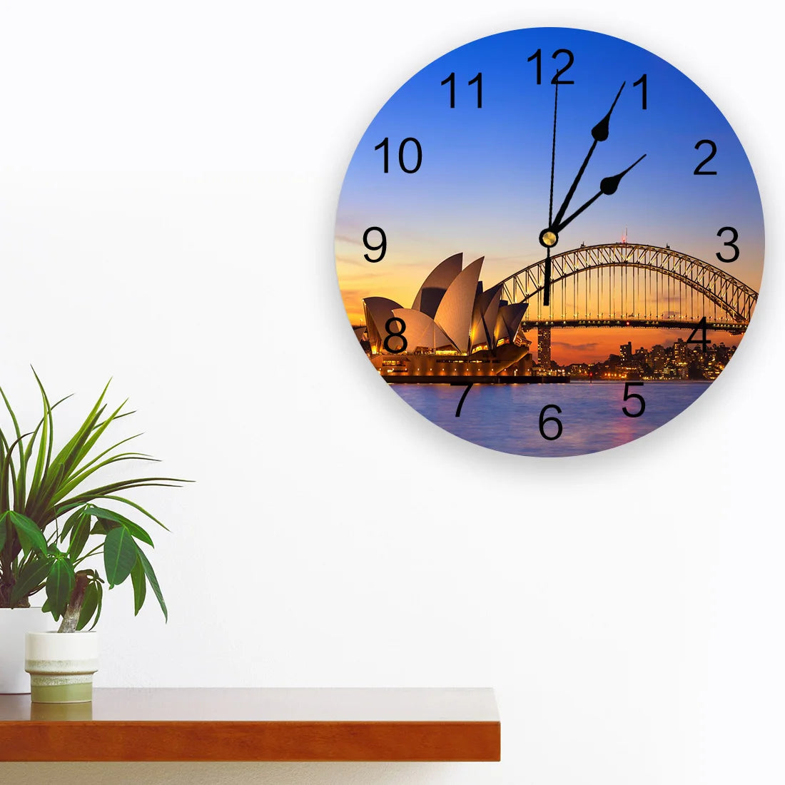 Australian Style Modern Design Clock