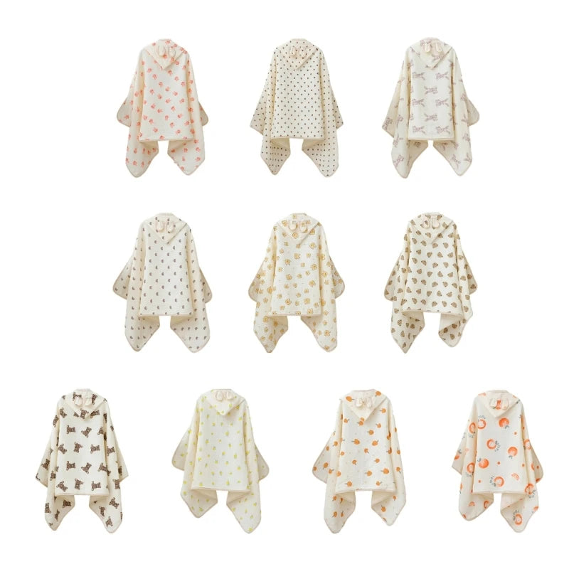 Soft Cotton Baby Hooded Towel