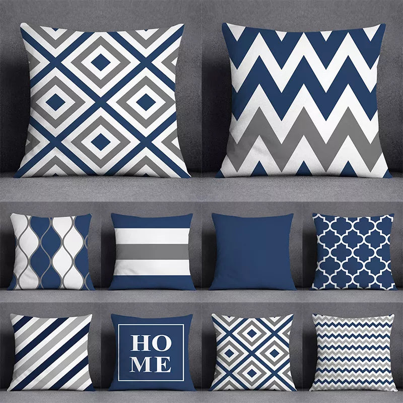 Cushion Covers in Geometric Patterns