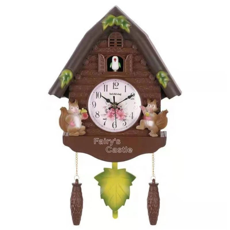 European Quartz Cuckoo Wall Clock