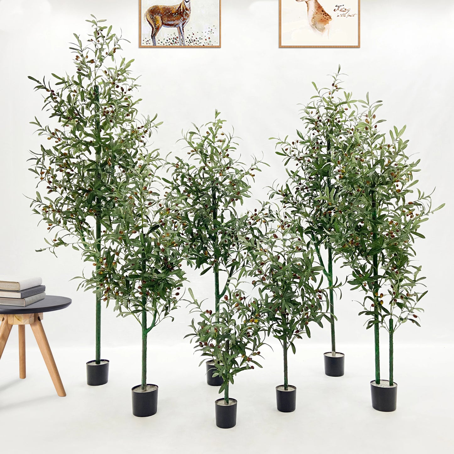 Artificial Olive Branches for Office & Home