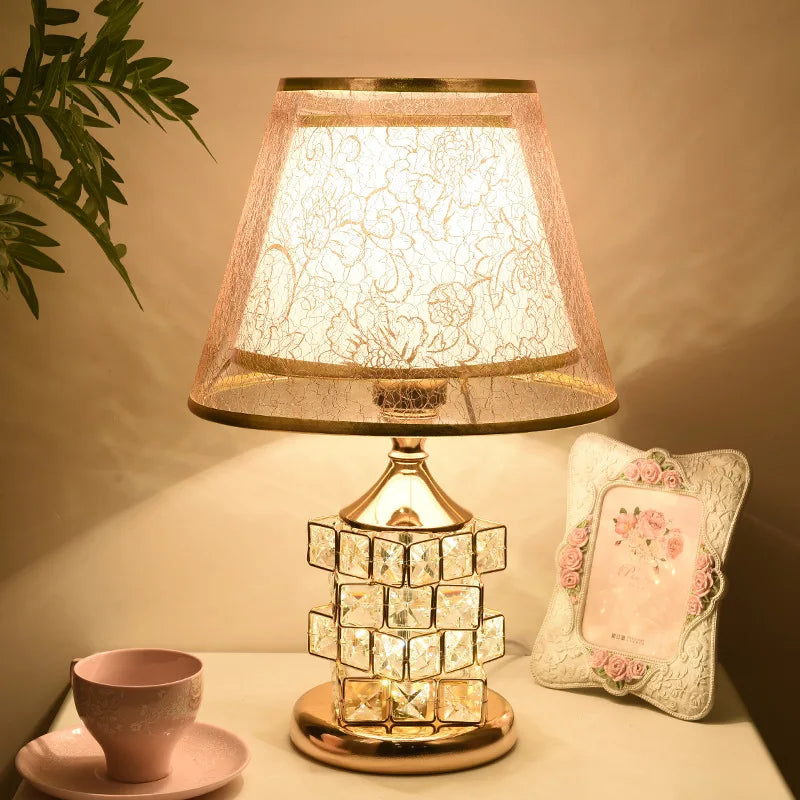 Modern Crystal Table Lamp