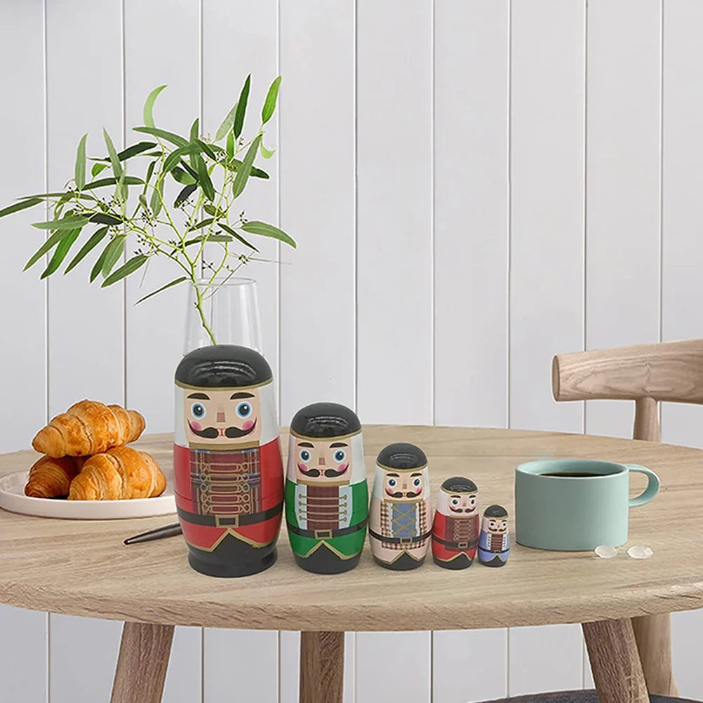 Nutcracker Style Matryoshka Dolls