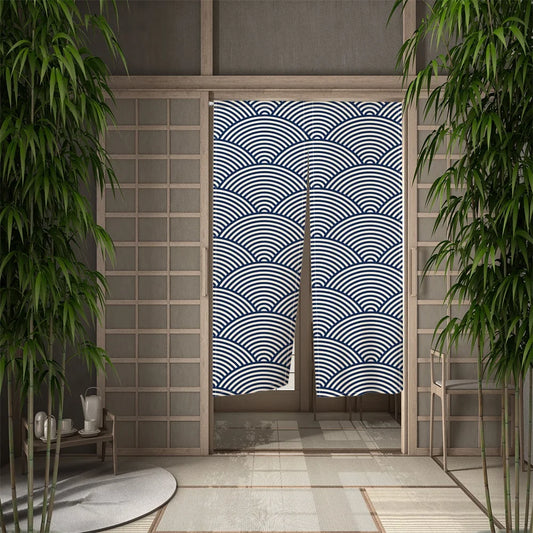 Ukiyo-e Japanese Door Curtains