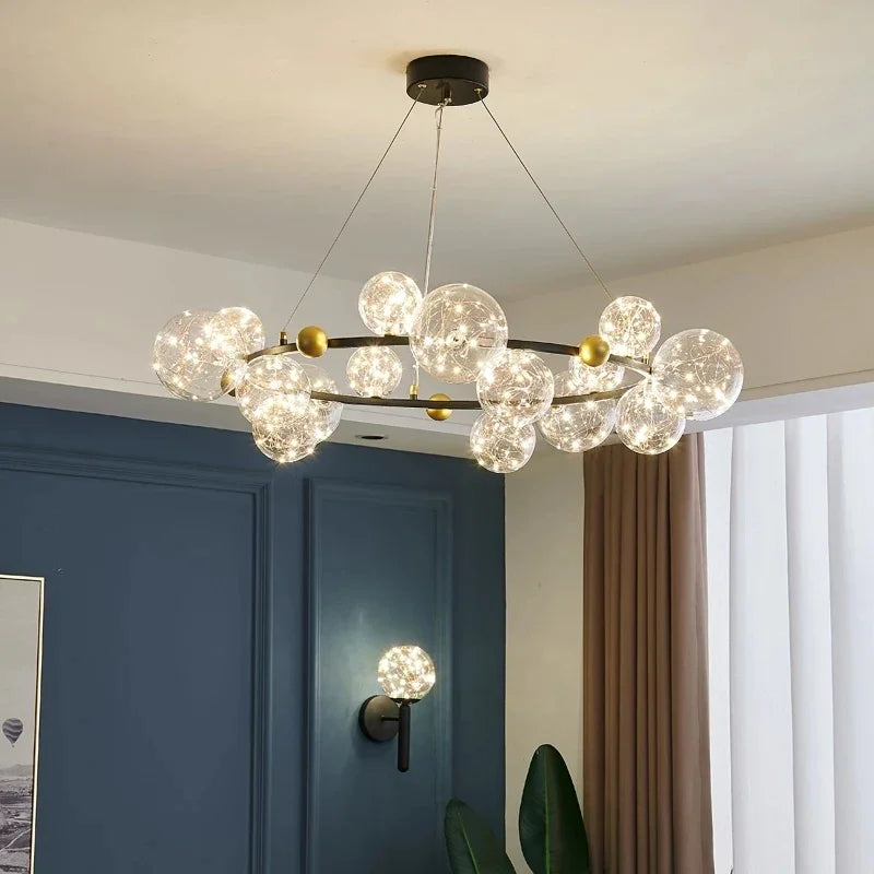 Stunning Nordic Bubble Chandelier