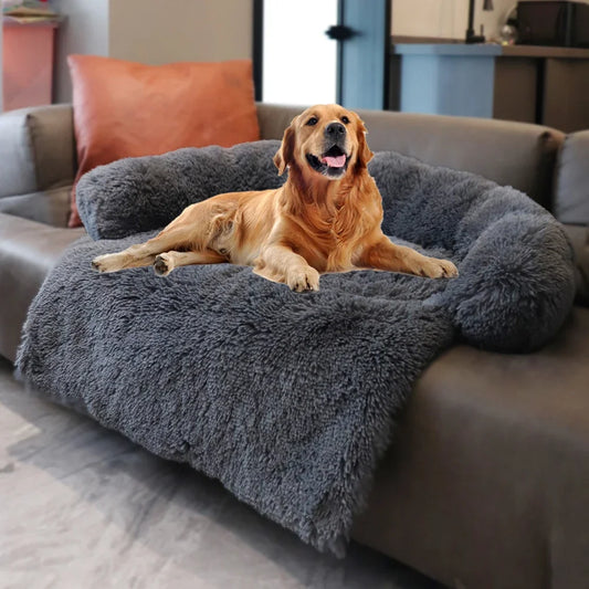 Removable Plush Pet Dog Bed Sofa