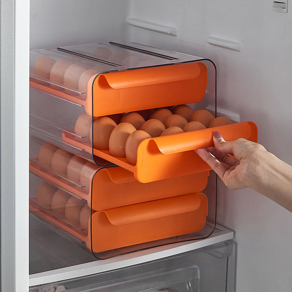 Double-Layer Egg Storage Box