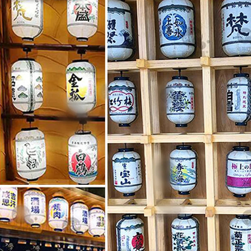 Japanese Liquor Barrel Lanterns