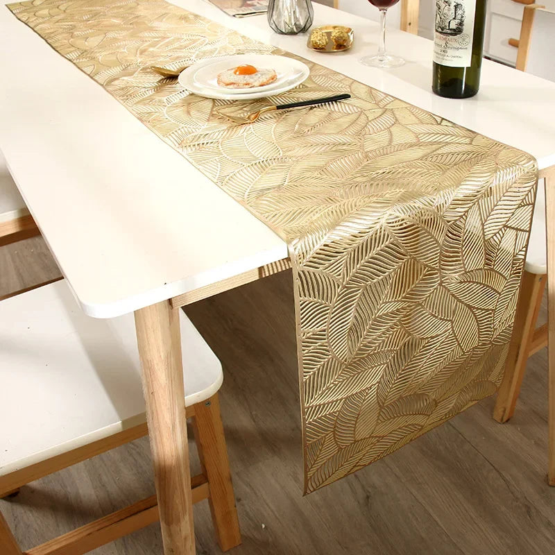 Bronze PVC Table Runner