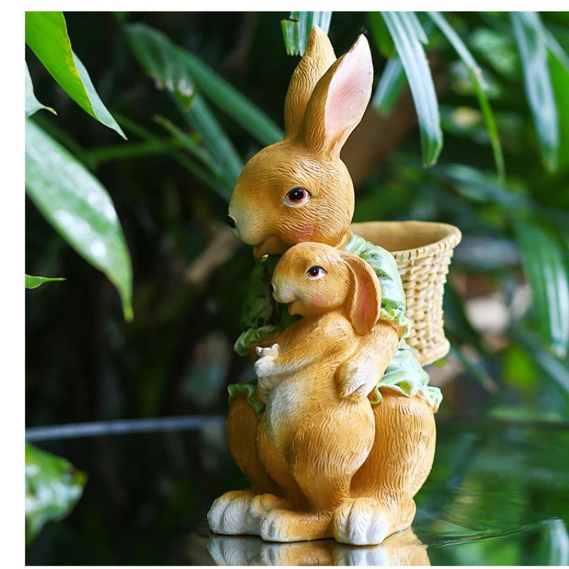 Creative Resin Rabbit Statue – HighEmporium.com