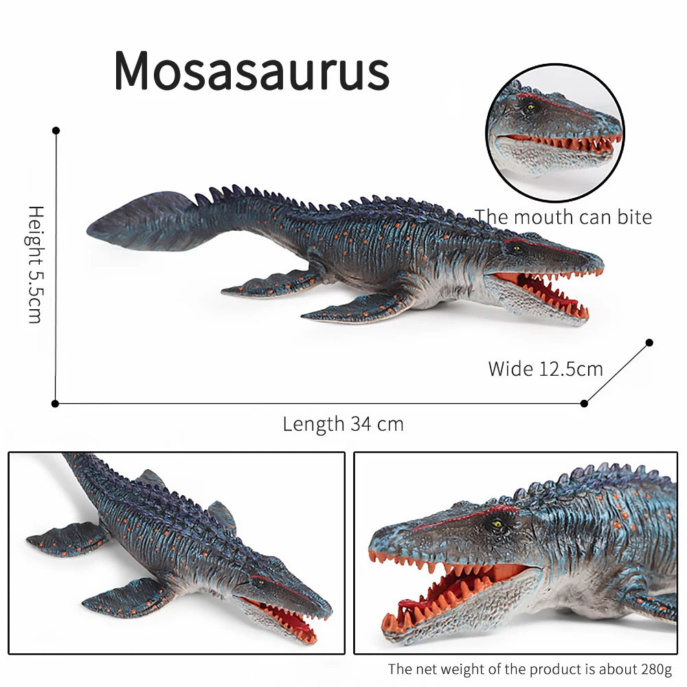 Hyper-Realistic Mosasaurus Toy