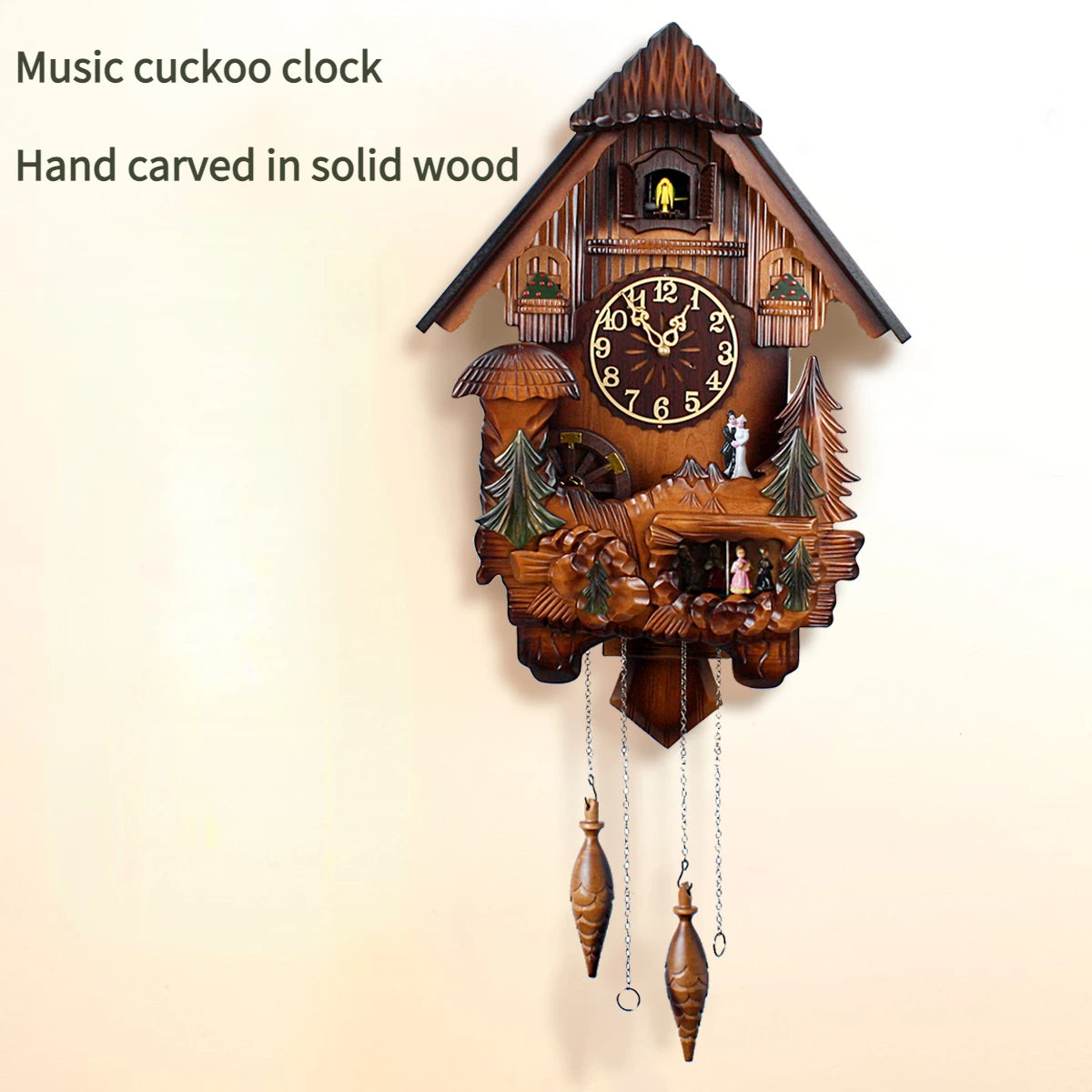 Cuckoo Music Wall Clock