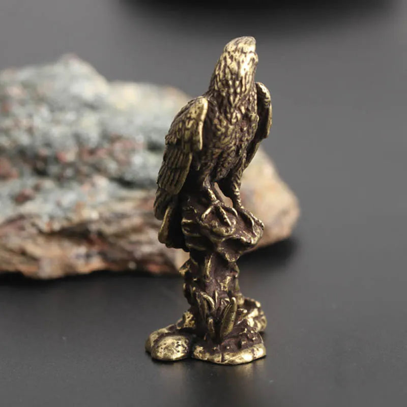 Mini Eagle Statue as Home Decor