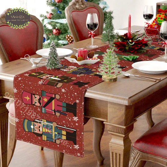 Christmas Nutcracker Table Runner for Dining Room