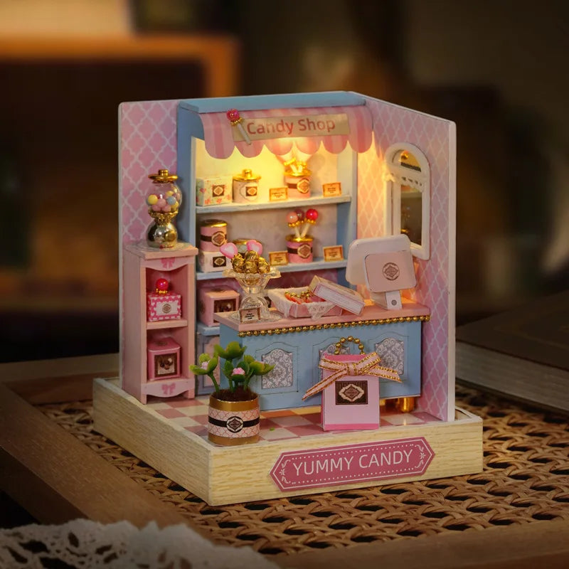 Mini Miniature Doll House DIY Kit