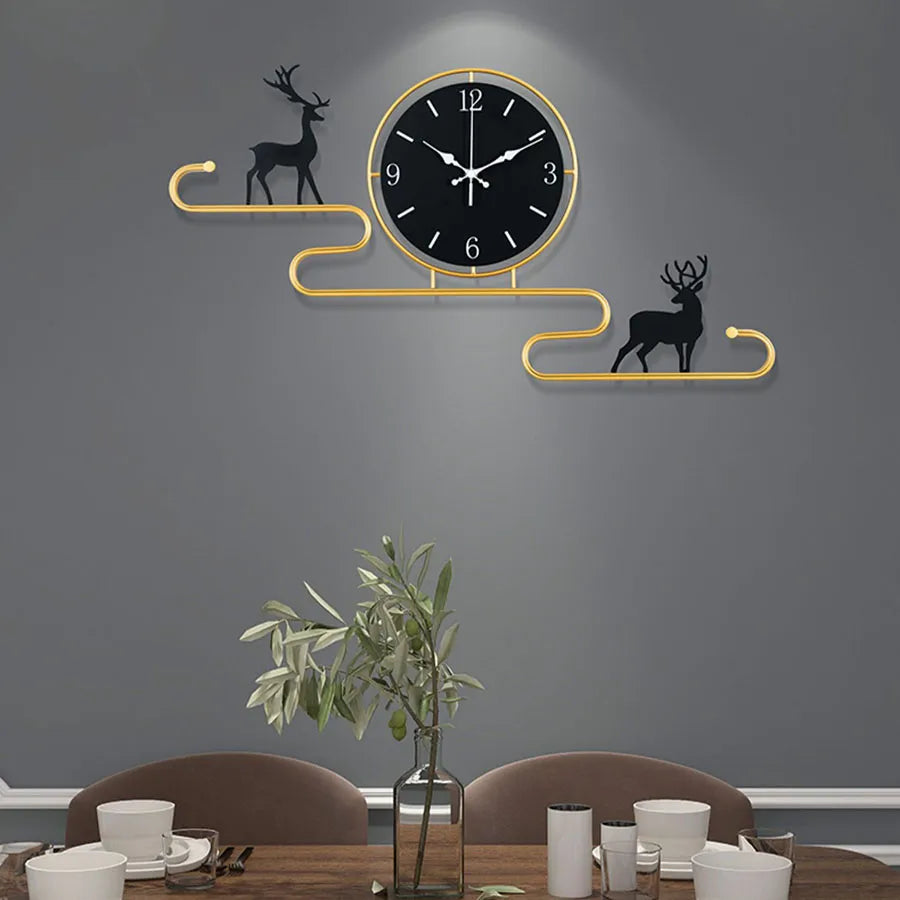 Unique Antelope Wall Clock