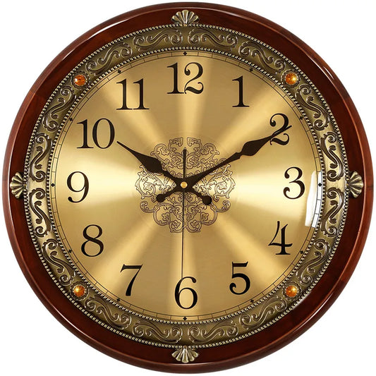 Luxury Wood Wall Clock