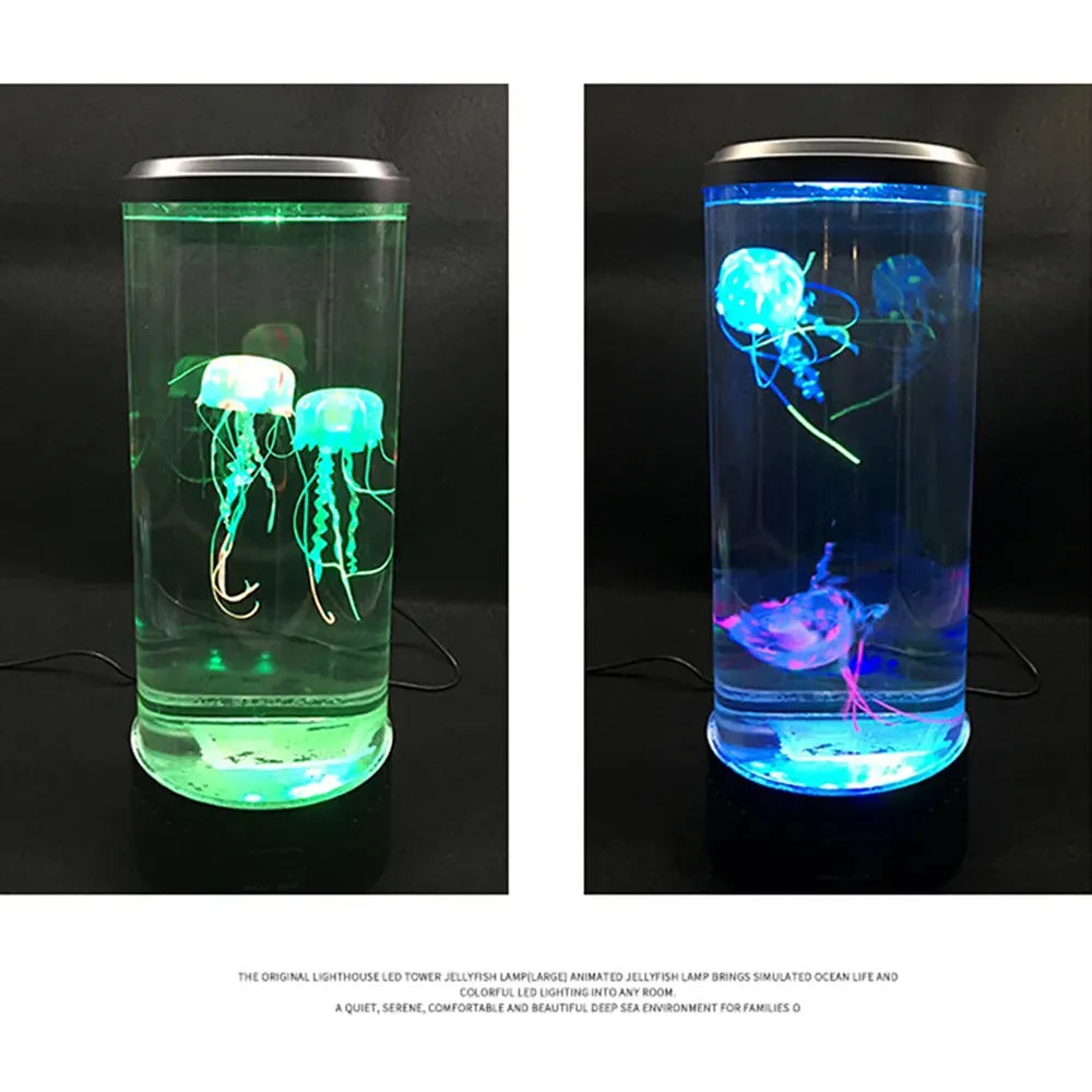 USB/Battery Powered Color Changing Jellyfish Lamp