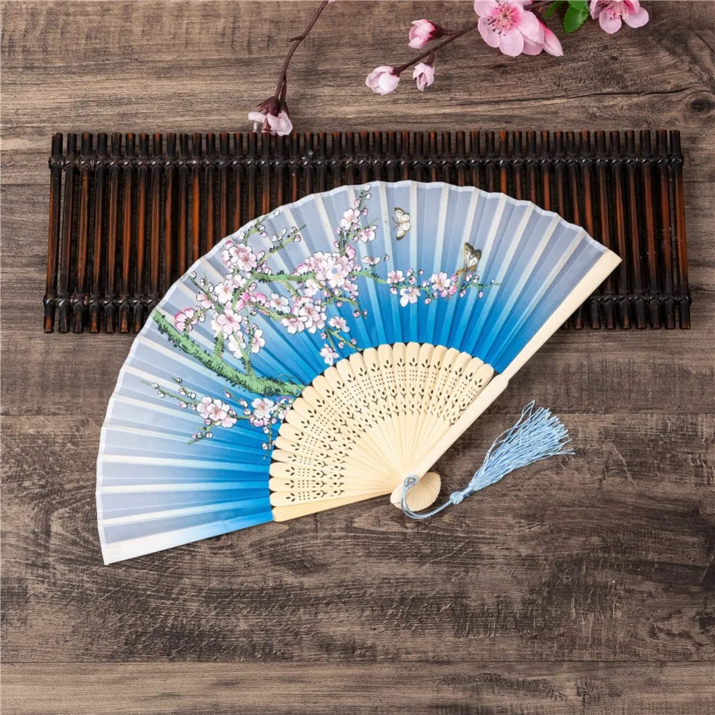 Cherry Blossom Japanese Hand Fan