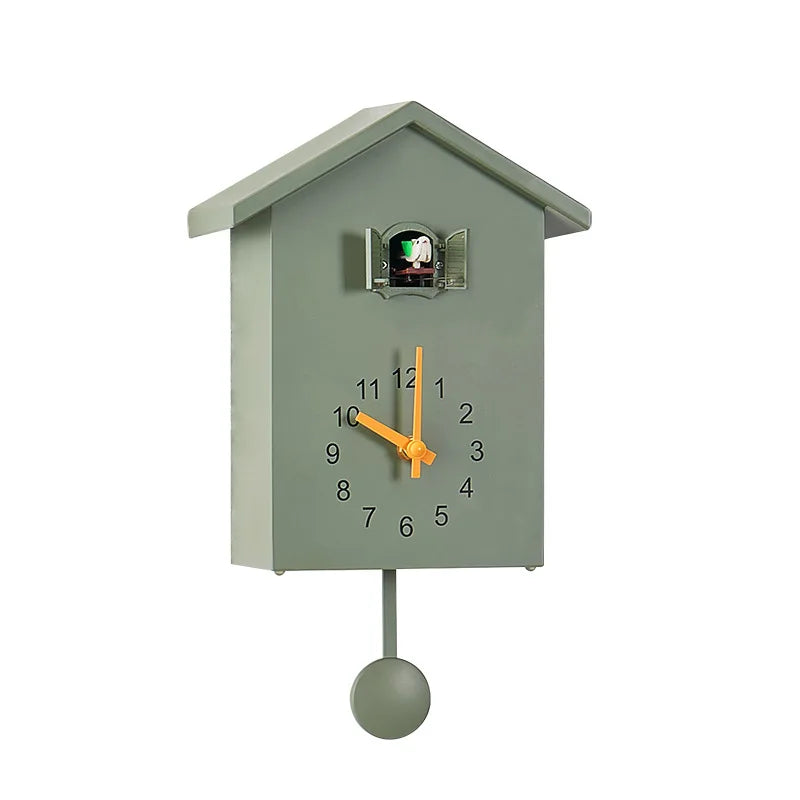 Modern Bird Cuckoo Design Wall Clock