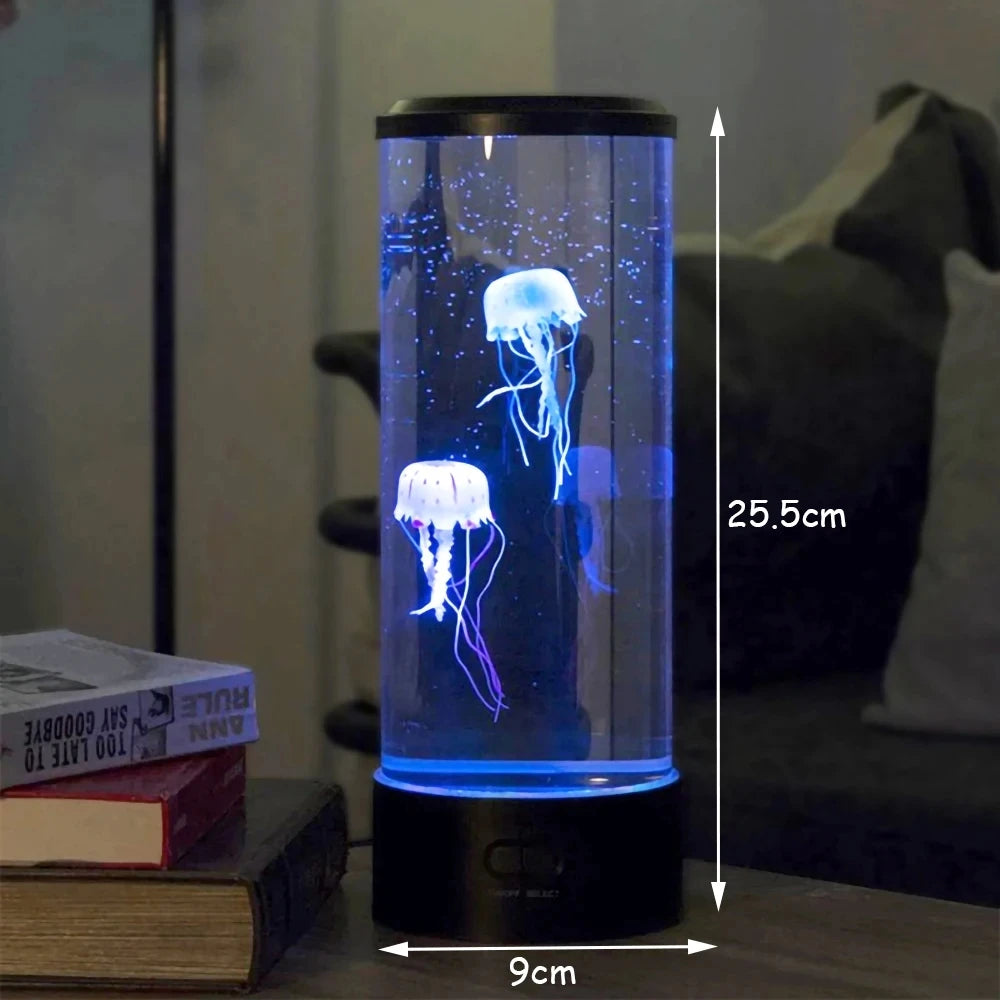 USB/Battery Powered Color Changing Jellyfish Lamp